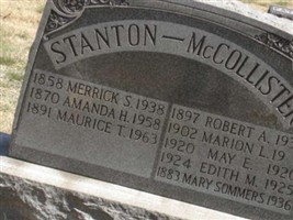 MERRICK S STANTON