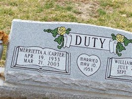 Merrietta Alice Carter Duty