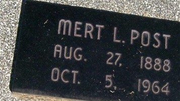 Mert L. Post Mert L. Post