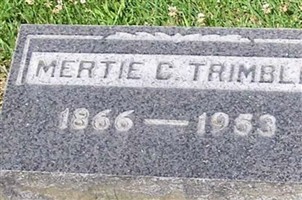 Mertie C. Trimble