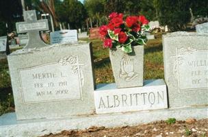 Mertie Lee Taylor Albritton