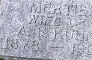 Mertie Unknown Kuhn