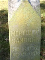 Merton C Sanborn Merton C Sanborn