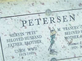 Mervin "Pete" Petersen Mervin "Pete" Petersen