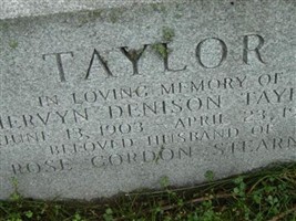 Mervyn Denison Taylor