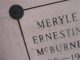 Meryle Ernestine McBurney