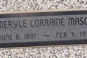 Meryle Lorraine Mason