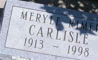 Meryle Rimel Carlisle