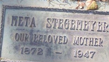 Meta Bottjer Stegemeyer Meta Bottjer Stegemeyer