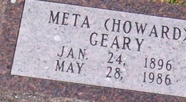 Meta Howard Geary