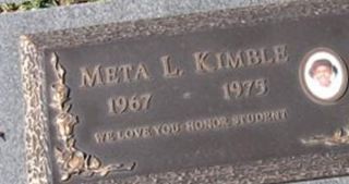 Meta L Kimble Meta L Kimble
