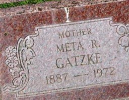 Meta R. Gatzke Meta R. Gatzke