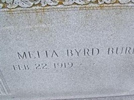 Metta Byrd Burney Metta Byrd Burney