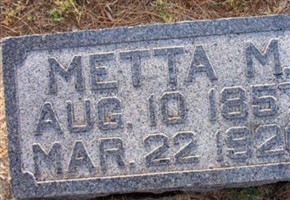 Metta Melvina Ames Metta Melvina Ames