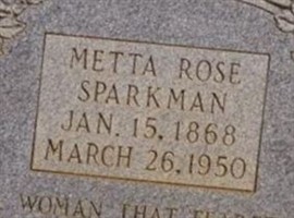 Metta Rose Sparkman Metta Rose Sparkman