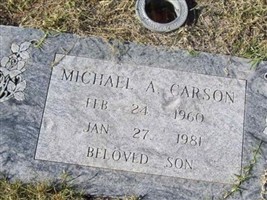 Michael A Carson