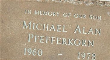 Michael Alan Pfefferkorn Michael Alan Pfefferkorn