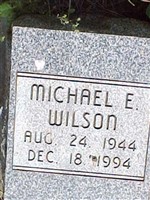 Michael E. Wilson Michael E. Wilson