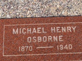 Michael Henry Osborne Michael Henry Osborne