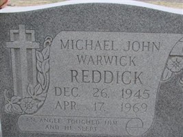 Michael John Warwick Reddick Michael John Warwick Reddick