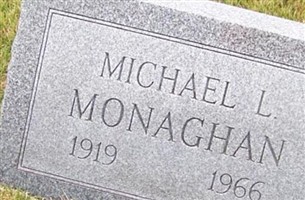 Michael L Monaghan Michael L Monaghan