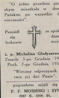 Michalina Klucz Gladyszewski