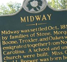 Midway Church Cemetery (White)