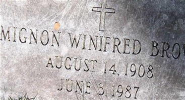 Mignon Winifred Brown