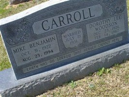 Mike Benjamin Carroll Mike Benjamin Carroll