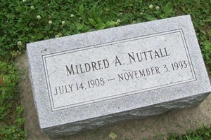 Mildred A Nuttall