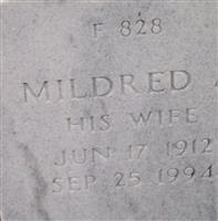 Mildred A Walker