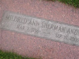 Mildred Ann Sherman Anderson