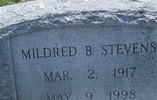 Mildred B. Stevens Mildred B. Stevens