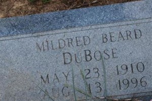 Mildred Beard Dubose