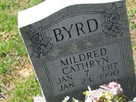 Mildred Cathryn Byrd Mildred Cathryn Byrd