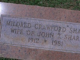 Mildred Crawford Sharp Mildred Crawford Sharp