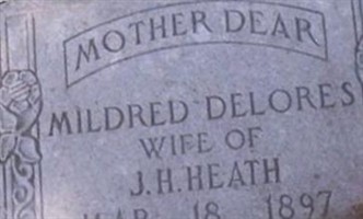 Mildred Dolores Heath Mildred Dolores Heath