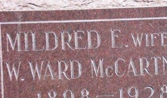 Mildred E. McCartney Mildred E. McCartney