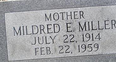 Mildred E. Miller