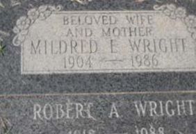 Mildred E Wright Mildred E Wright