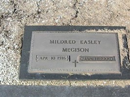 Mildred Easley Megison Mildred Easley Megison