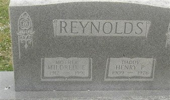 Mildred Eley Reynolds Mildred Eley Reynolds