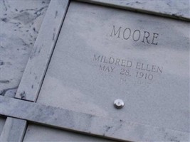 Mildred Ellen Moore Mildred Ellen Moore