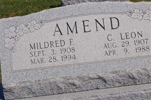 Mildred F Amend