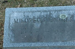 Mildred F Barker Mildred F Barker