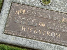 Mildred F. Wickstrom
