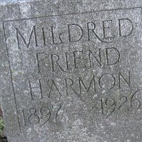 Mildred Friend Harmon Mildred Friend Harmon