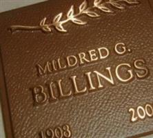 Mildred G Billings