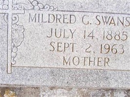 Mildred G Swanson