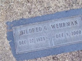 Mildred Geraldine Wehrman Mildred Geraldine Wehrman